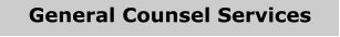 General Counsel Services